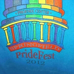 2012 pridefest t shirt